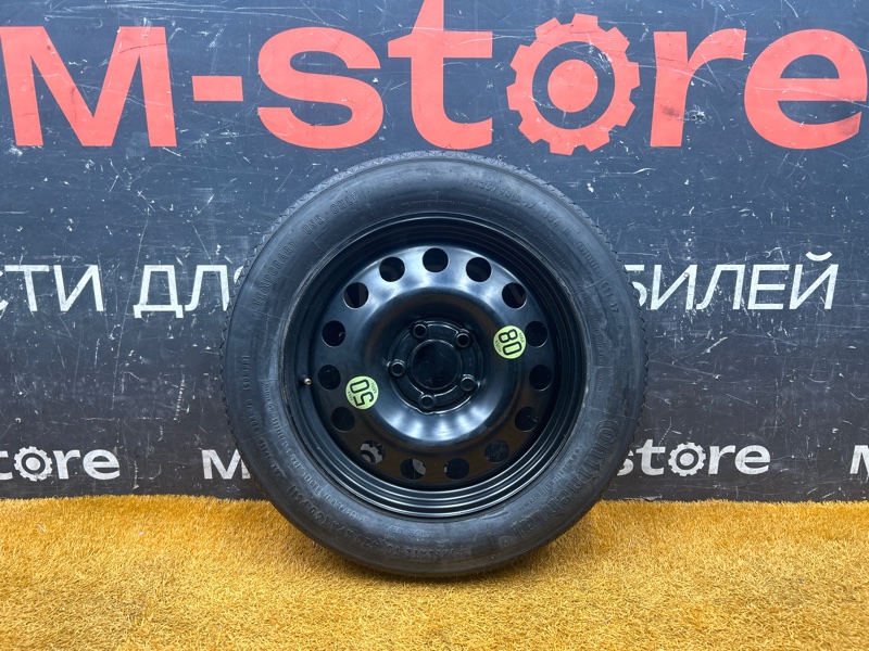 Колесо летнее R17 / 135 / 85 Continental Temporary Use Only 5x120 штамп. 18ET (б/у)