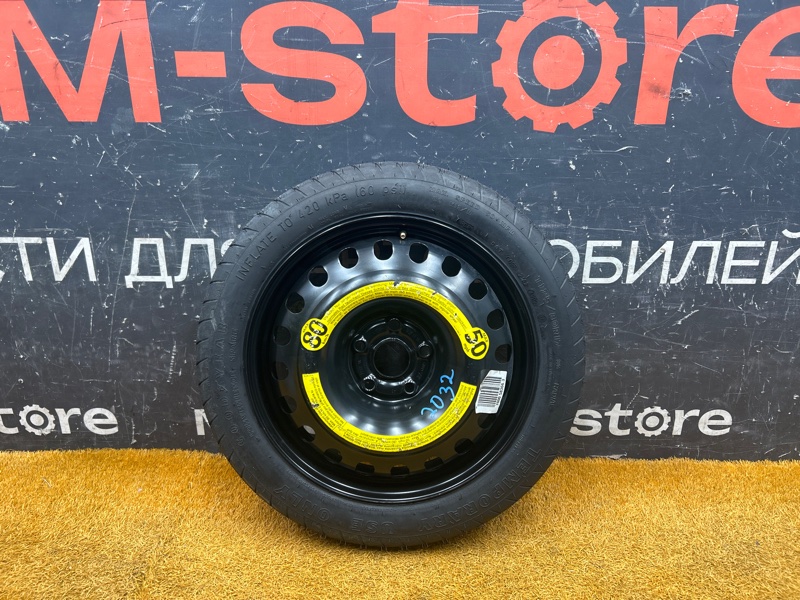 Колесо летнее R17 / 135 / 80 Goodyear Convenience Spare 5x112 штамп. 35ET (б/у)