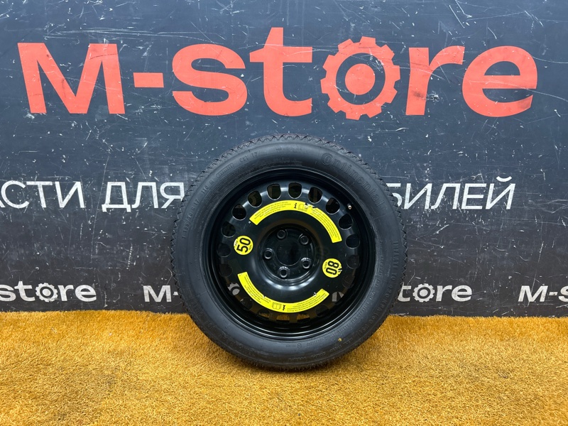 Колесо летнее R17 / 155 / 70 Continental Temporary Use Only 5x112 штамп. 34ET (б/у)