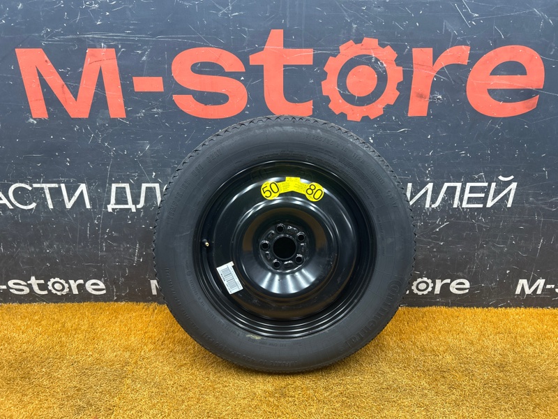 Колесо летнее R18 / 155 / 85 continental temporary use only 5x108 штамп. 15ET (б/у)