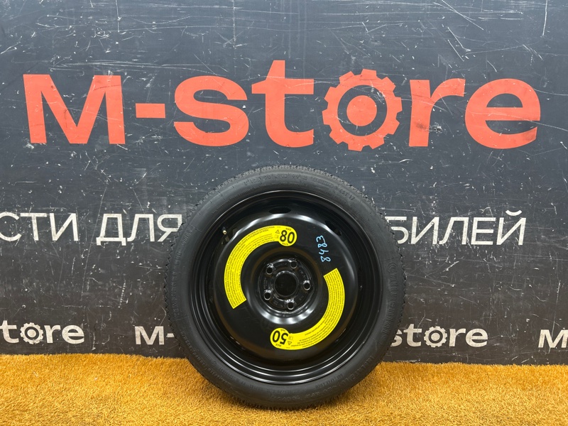 Колесо летнее R18 / 135 / 70 Continental Temporary Use Only 5x112 штамп. 25.5ET (б/у)