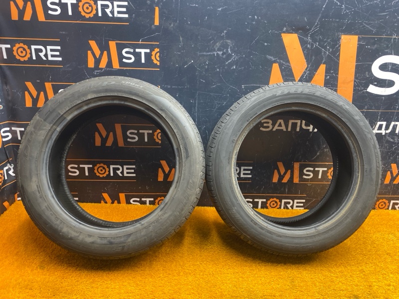 Комплект из 2 Шин летняя 235/55R19 BRIDGESTONE DUELER H/P sport (б/у)