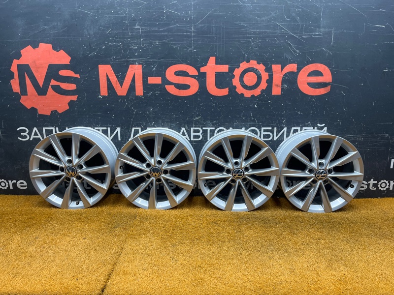 Диск литой R17 / 5x112 J7.0 43ET DIA57.1 (б/у)