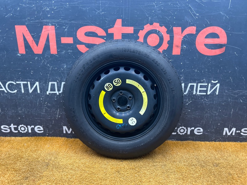Колесо летнее R19 / 165 / 85 Goodyear Convenience Spare 5x112 штамп. 40ET (б/у)
