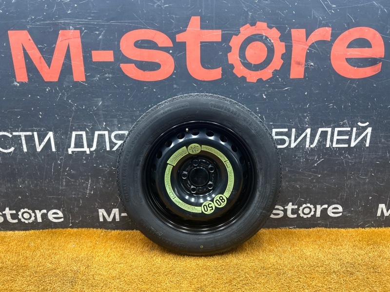 Колесо летнее R16 / 135 / 85 Continental Temporary Use Only 5x112 штамп. 20ET (б/у)