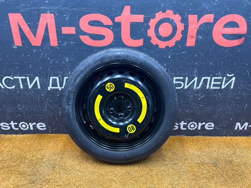 Колесо летнее R19 / 155 / 70 Continental Temporary Use Only 5x112 штамп. 35ET (б/у)