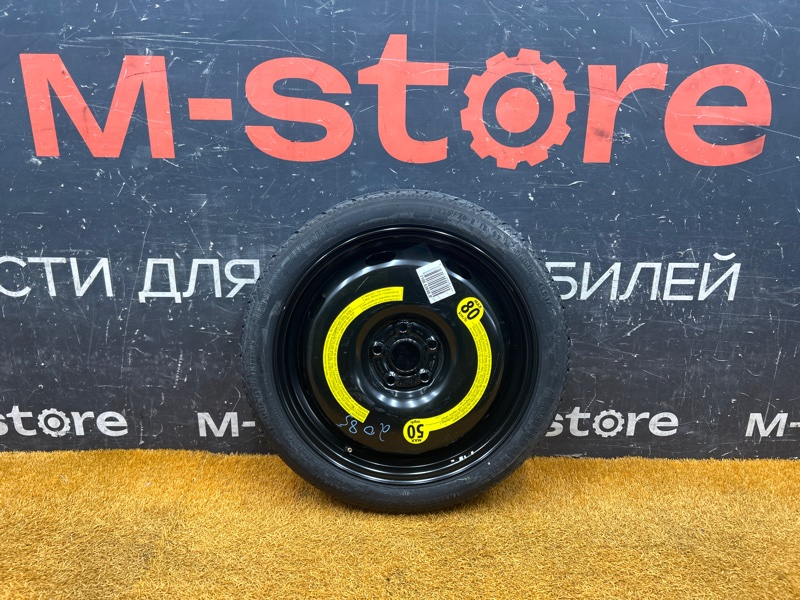 Колесо летнее R18 / 135 / 70 Continental Temporary Use Only 5x112 штамп. 25.5ET (б/у)