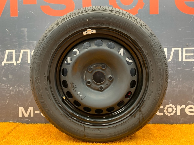 Колесо летнее R16 / 215 / 55 bridgestone turanza er300 5x112 штамп. 45ET (б/у)