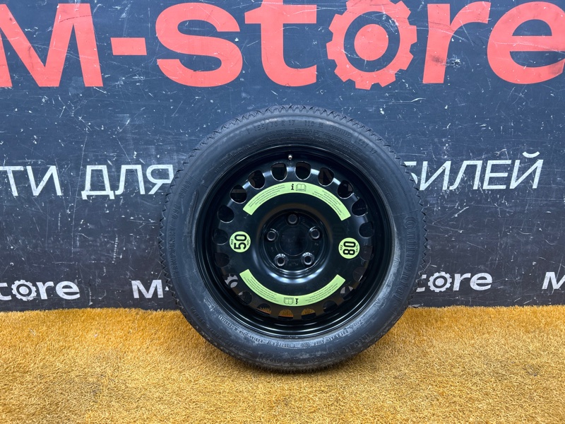 Колесо летнее R17 / 155 / 70 Continental Temporary Use Only 5x112 штамп. 34ET (б/у)