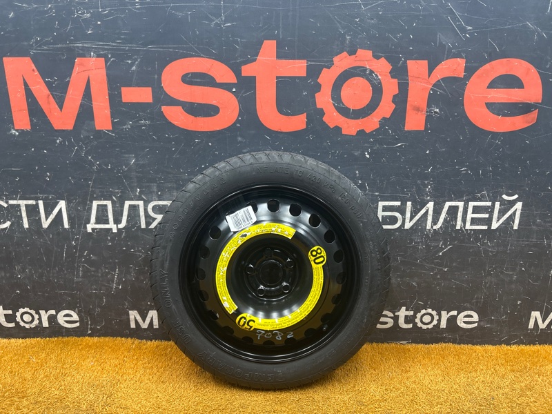 Колесо летнее R17 / 135 / 80 Goodyear Convenience Spare 5x112 штамп. 35ET (б/у)