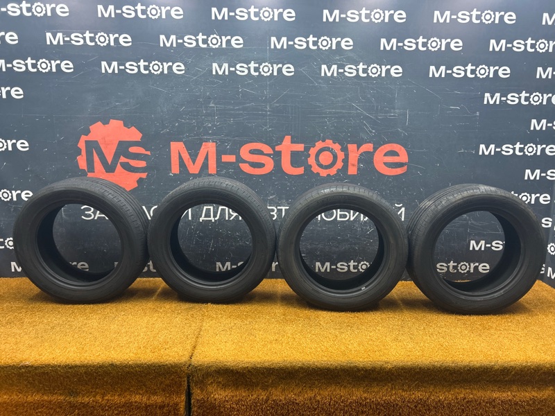 Комплект из 4 Шин летняя 225/55R17 Yokohama BluEarthRV-03 (б/у)