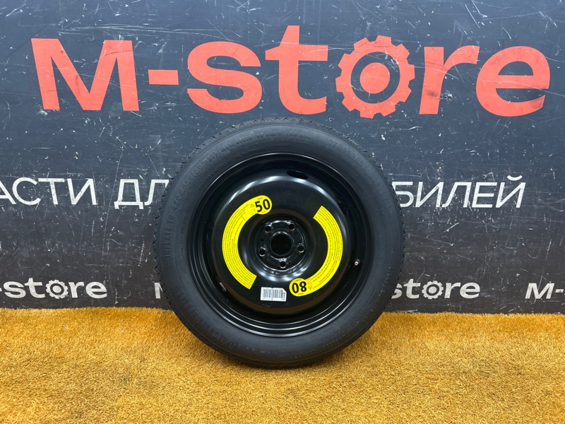 Колесо летнее R18 / 145 / 80 Continental Temporary Use Only 5x112 штамп. 27ET (б/у)