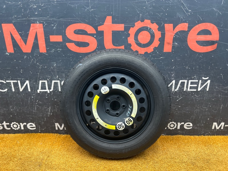 Колесо летнее R18 / 155 / 85 Dunlop Space Miser 5x112 штамп. 40ET (б/у)